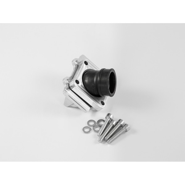 Sistema de alimentación parcial 8.1-K4 para 70cc, colector ajustable e inserto guía de flujo (inclinación de 28° respecto al cár