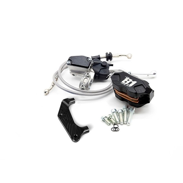 Kit completo de freno delantero radial 8.1 con pinza Hurricane para horquillas Malossi F36 / 37