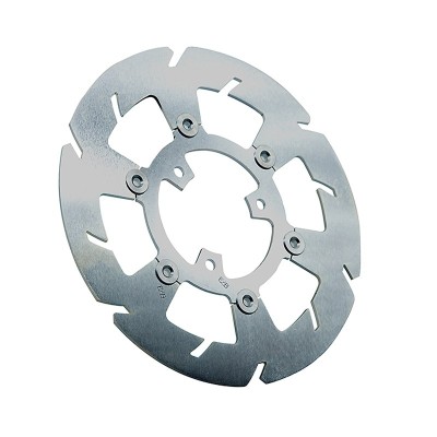 Disco flotante 8.1 para Yamaha Jog R / Aerox, 3 agujeros Ø250mm (diámetro sobredimensionado).