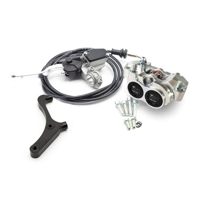 Kit completo de freno trasero 8.1 con pinza New Era para Gilera Runner 125-180