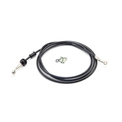 Manguera trenzada aeronáutica L 200cm, anillos Ø8.