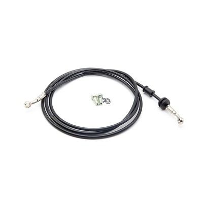 Manguera trenzada aeronáutica L 200cm, anillos Ø8-10mm.