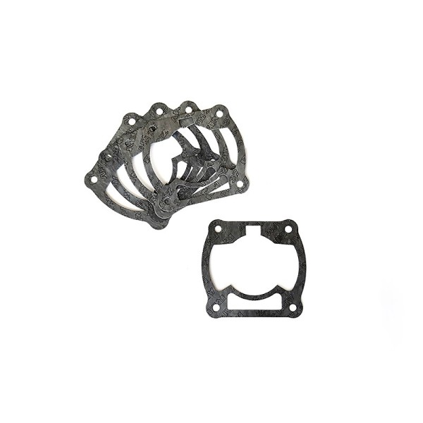 Juntas de base de cilindro 8.1 R1.8 100cc, color antracita, espesor 0.30mm (n°5 piezas por paquete).