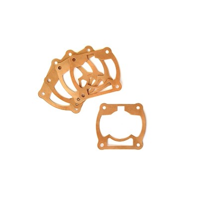 Juntas de base de cilindro 8.1 R1.8 100cc, color marrón, 0.10mm de grosor (5 piezas por paquete).