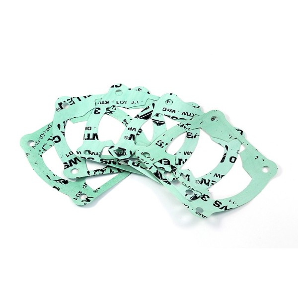 Juntas de base de cilindro 8.1 para R1.8 70cc, color turquesa, espesor 0.20mm (5 piezas por paquete).