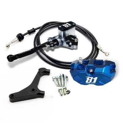 Kit de freno trasero comp. 8.1 con MC-11 + pinza Hurricane para Malossi C-One, 2 Fast, Aerox / Nitro, Phantom, Carter 8.1.