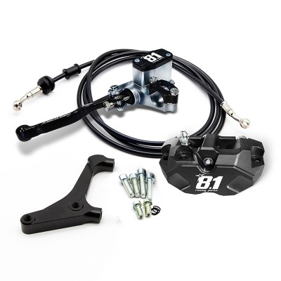 Kit de freno trasero comp. 8.1 con MC-11 + pinza Hurricane para Malossi C-One, 2 Fast, Aerox / Nitro, Phantom, Carter 8.1.