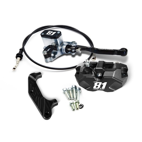 Kit freno delantero rad. comp. 8.1 con MC-11 + pinza Hurricane para horquillas Malossi Paioli F32