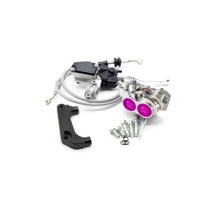 Kit freno delantero completo 8.1 con pinza New Era para horquillas F32 Paioli Malossi