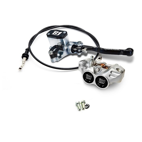 Kit freno delantero comp. 8.1 con bomba MC-11 + pinza New Era 84mm + latiguillo para Pitbike