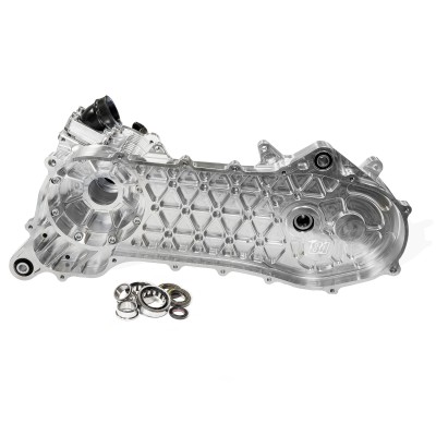 Cárter motor completo 8.1 "Fireblade" 100cc para eje Ø 25mm versión Piaggio (brazo largo para rueda 10"-12").