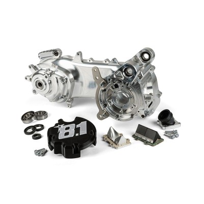 Cárter motor completo 8.1 "Fireblade" 70cc para eje Ø aumentado de 25mm versión Minarelli.